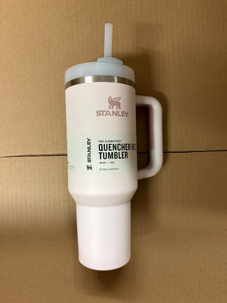 Stanley Quencher H2.0 FlowState 40oz Stainless Steel Tumbler - Rose Quartz