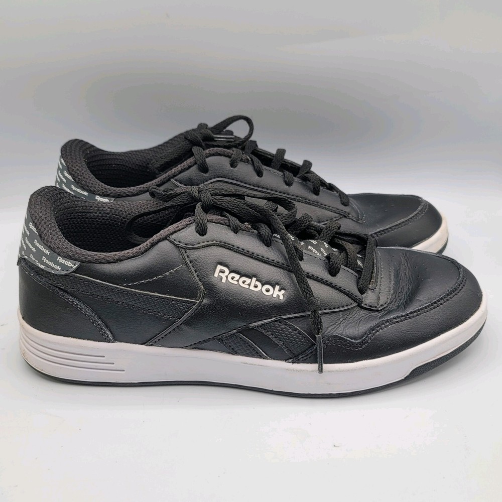 Reebok Women's Court Sneakers Size 8.5 Black Royal Ortholite EF7730