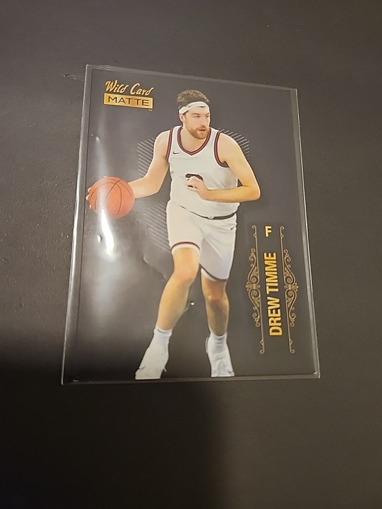 MB-21 DREW TIMME 2022-23 Wild Card Matte RC GONZAGA
