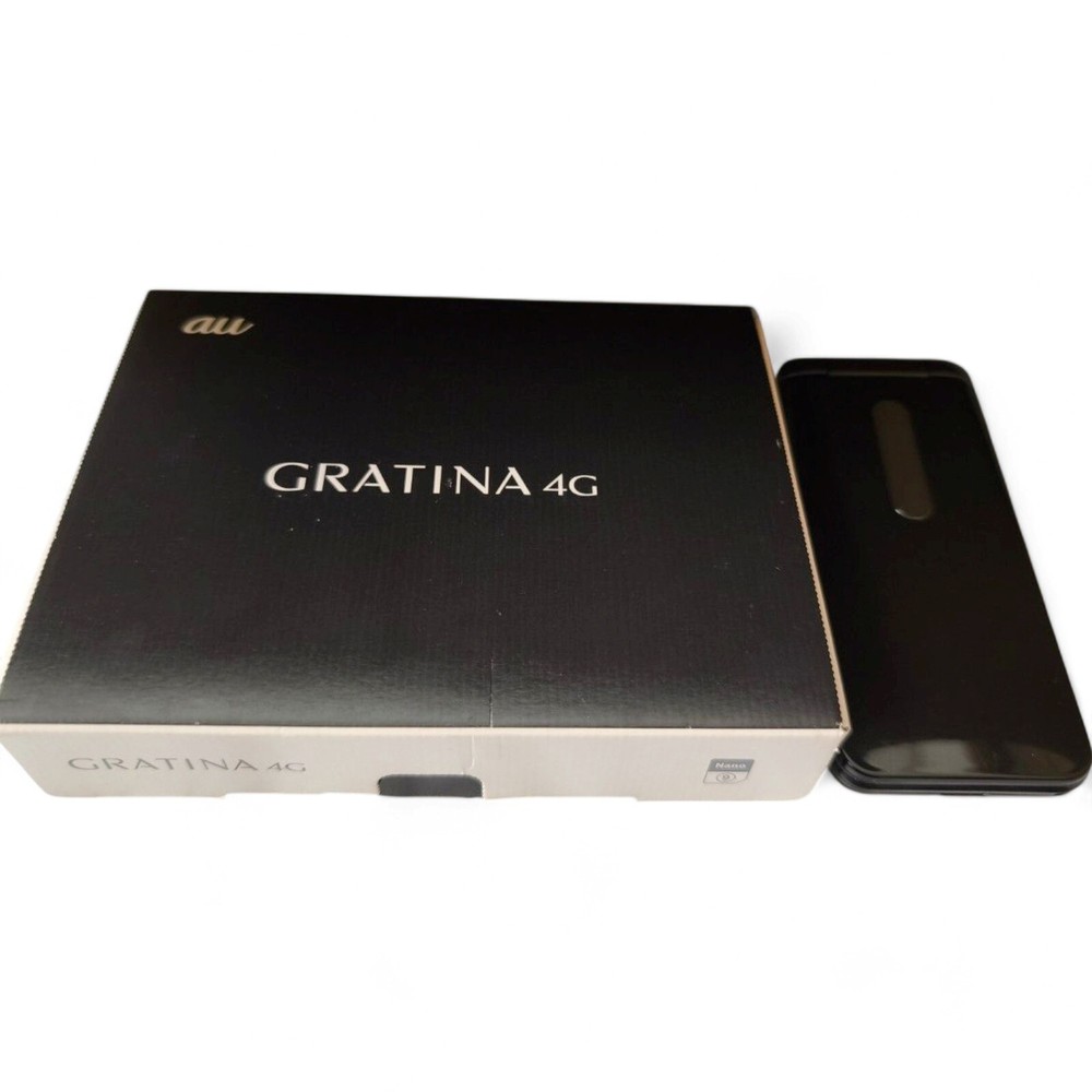 Kyocera KYF31 Black GRATINA 4G Android Flip Phone keitai SIM Unlocked SIM Free