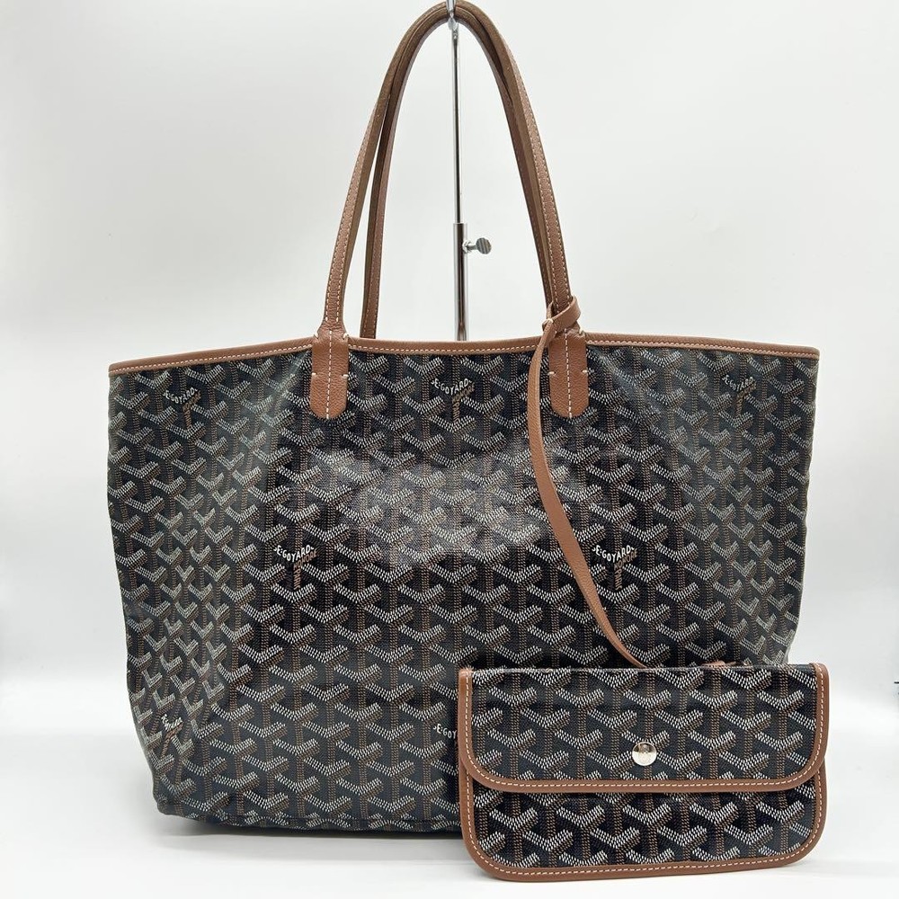 Goyard Saint Louis PM Tote Bag with Pouch Preowned