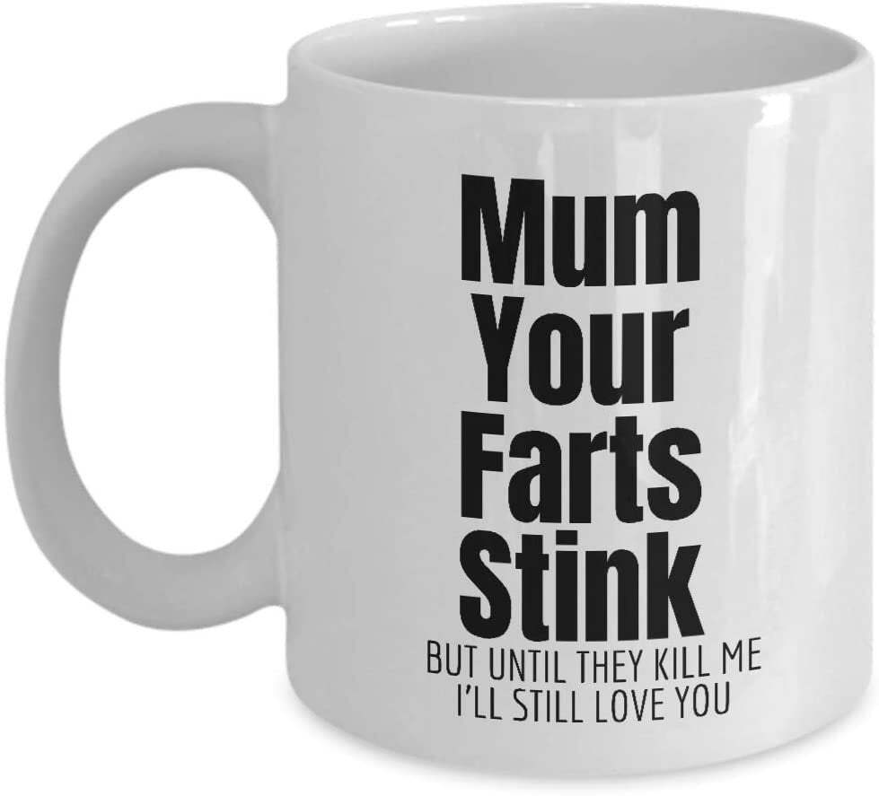 Funny Mother's Day Coffee Mug Gift Idea - White Ceramic Mug