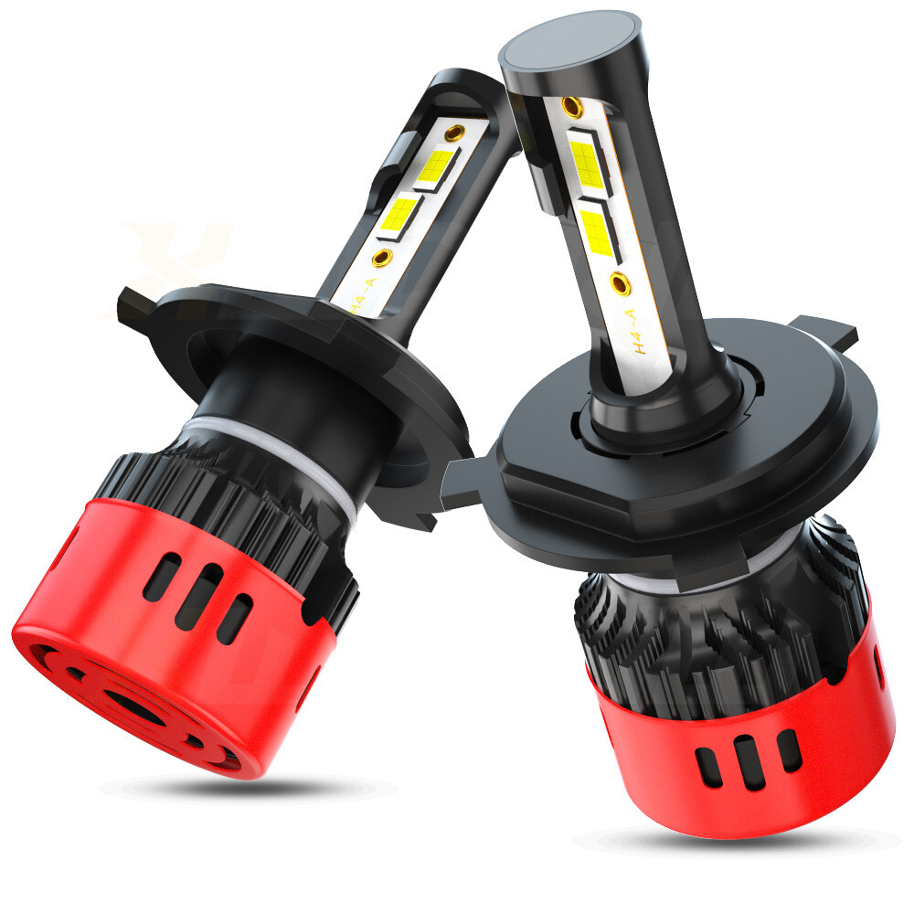 H4 9003 LED Headlight Bulbs Car & Truck Parts High&Low Dual Beam Kit 6000K White