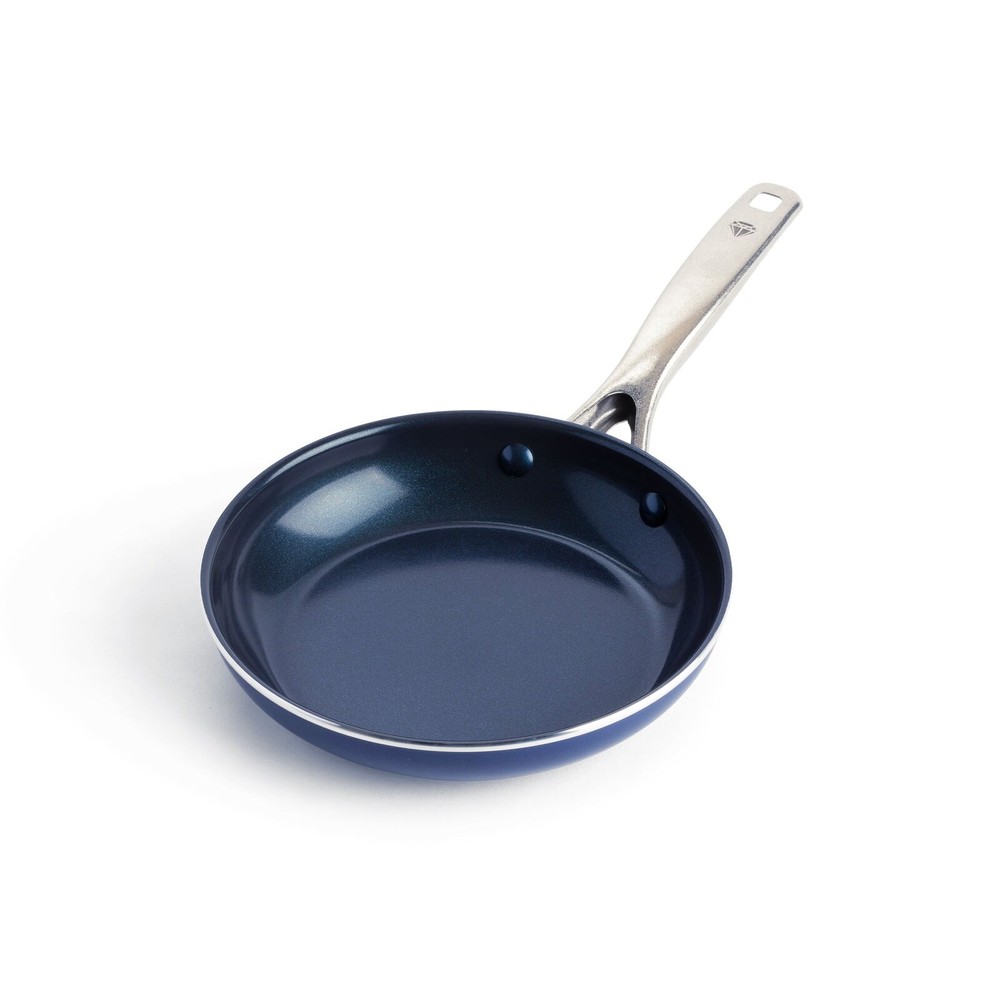8-Inch Blue Diamond Ceramic Nonstick Fry Pan Skillet  