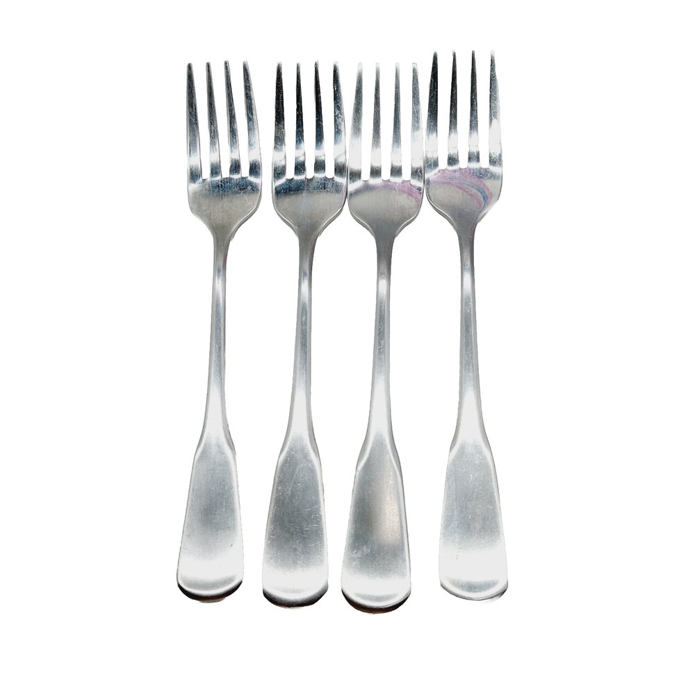 Oneida Yankee Clipper Set Of 4 Forks Stainless Flatware 6 1/2
