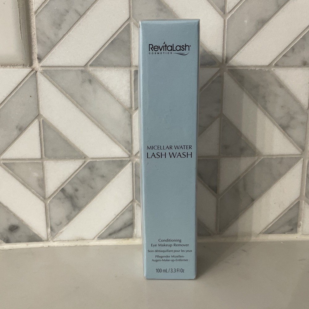 Revitalash Micellar Water Lash Wash Conditioning Eye Makeup Remover 100ml 3.3oz