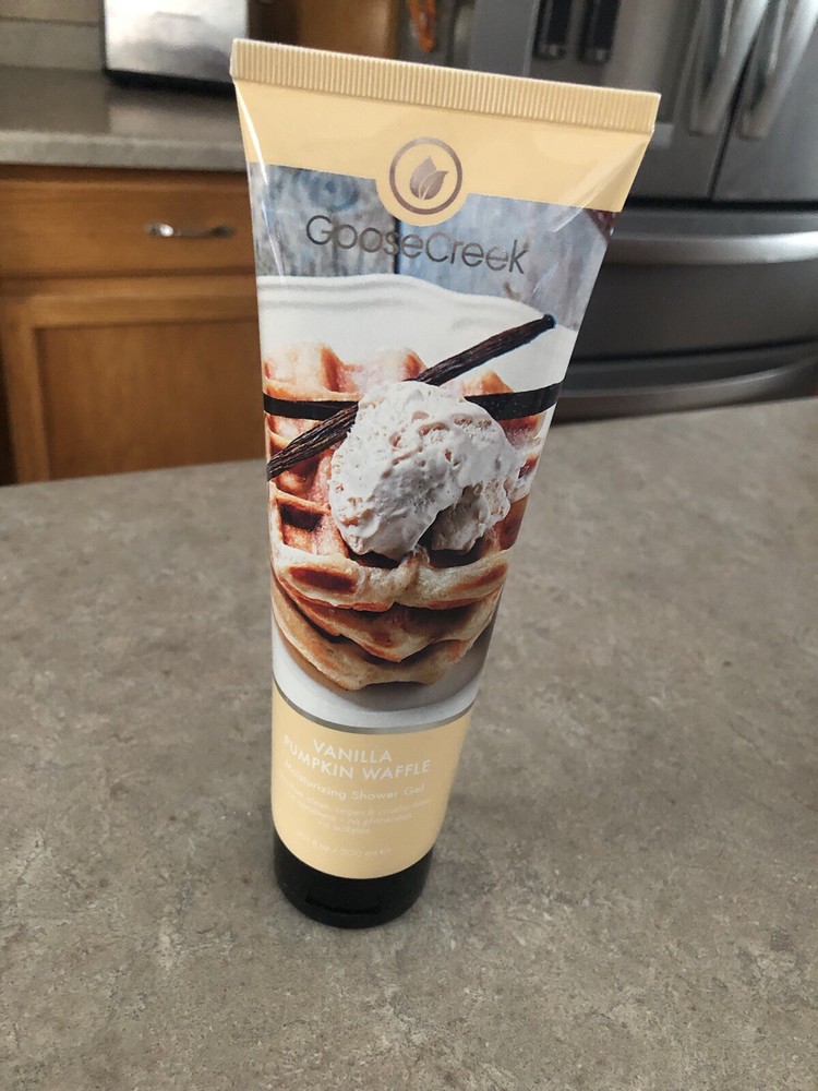 Goose Creek Vanilla Pumpkin Waffle Moisturizing Shower Gel NEW not sealed 10.1oz