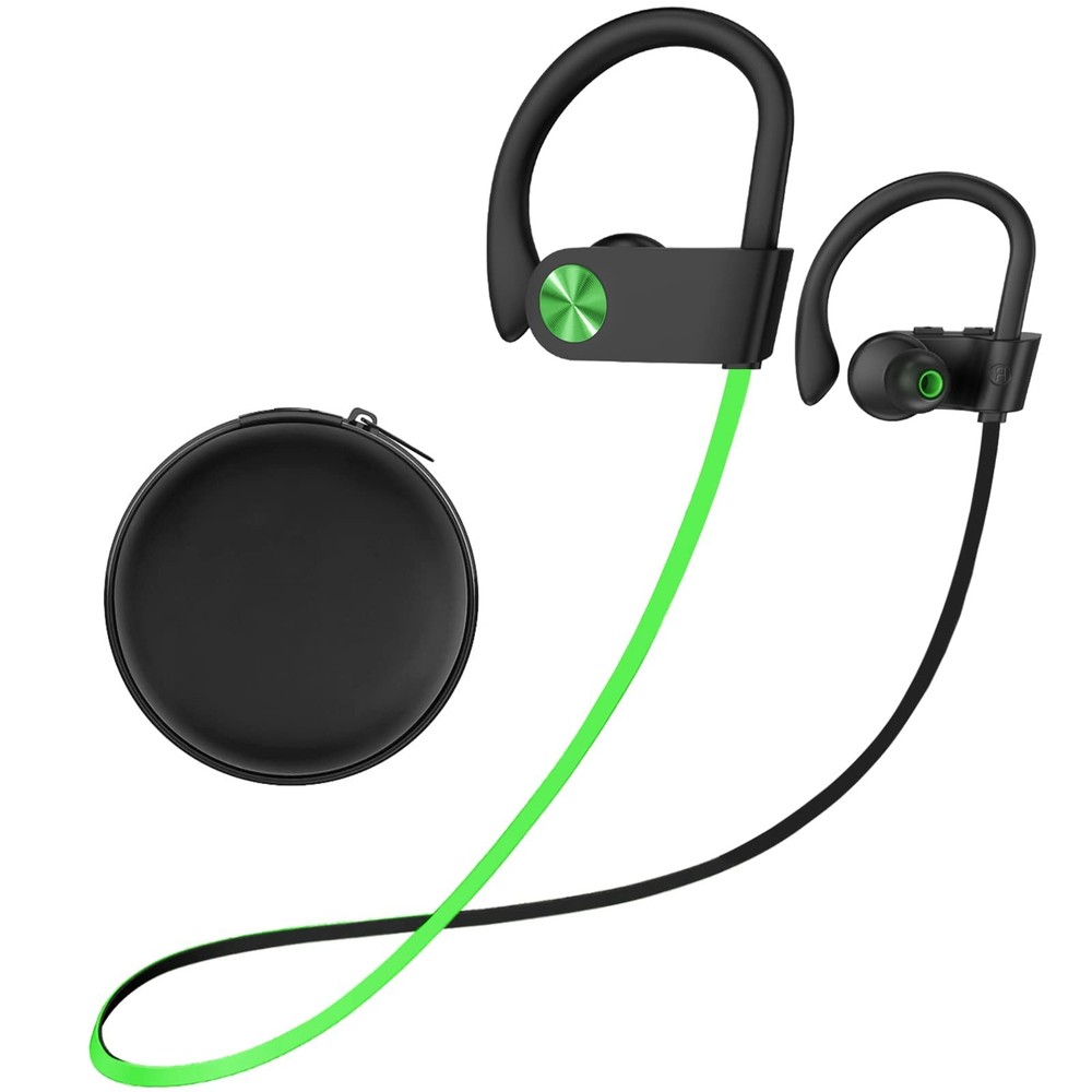Wireless Bluetooth 5.3 Sports Earbuds IPX7 Waterproof with Mic Stereo Sound