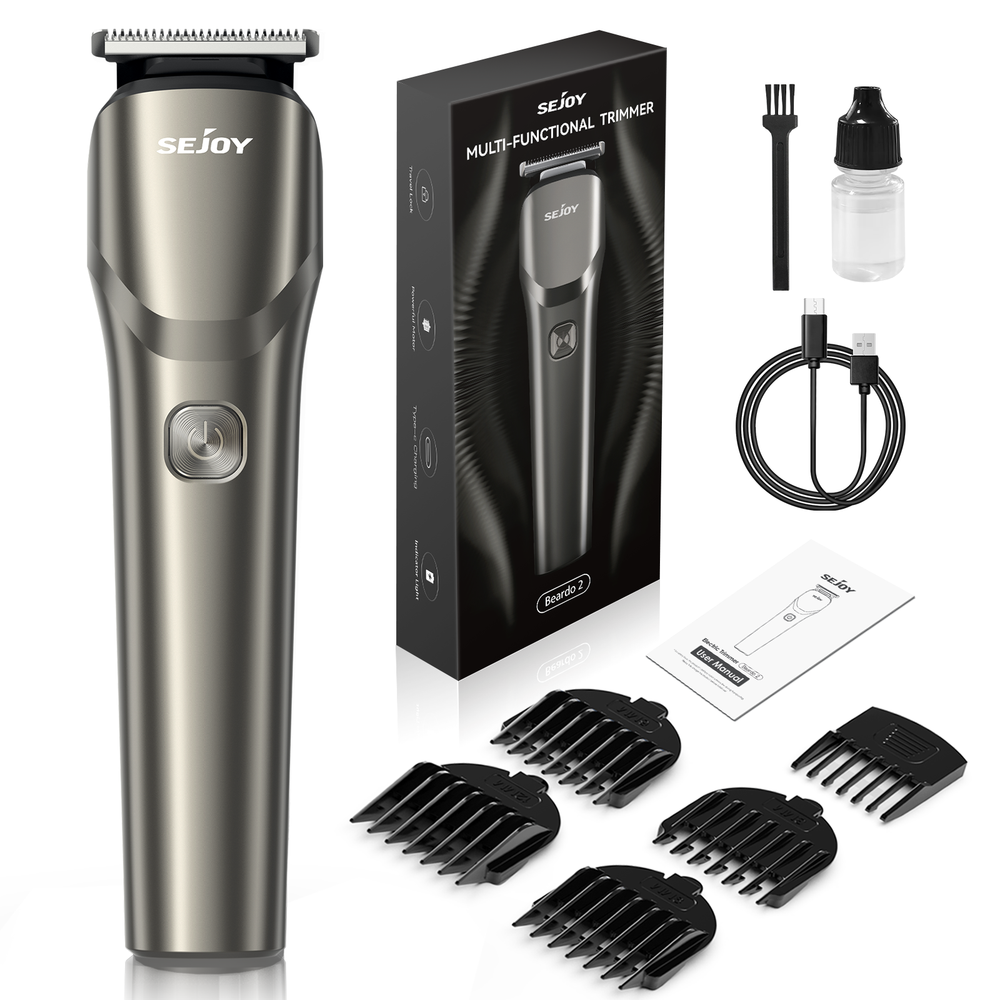 Cordless Hair Clipper Trimmer for Beard and Haircutting Kit  