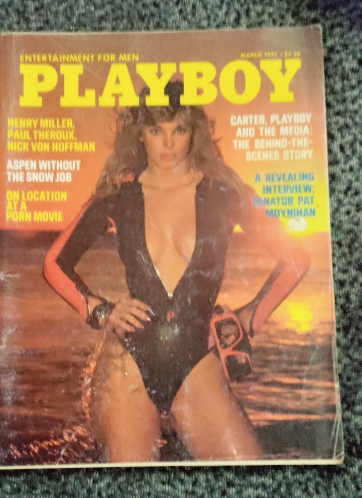 💥PLAYBOY MARCH 1977  -PLAYMATE NICKI THOMAS - LILLIAN MULLER