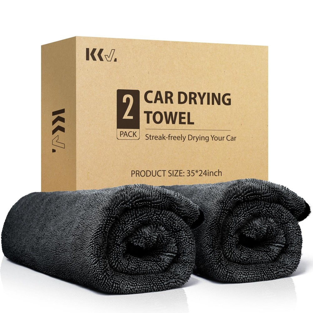 2-Pack Microfiber Towels for Cars (35