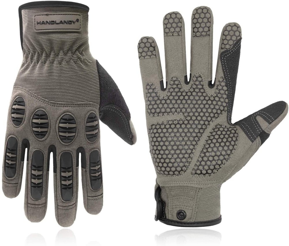 HANDLANDY Cut-Resistant Safety Work Gloves for Men and Women