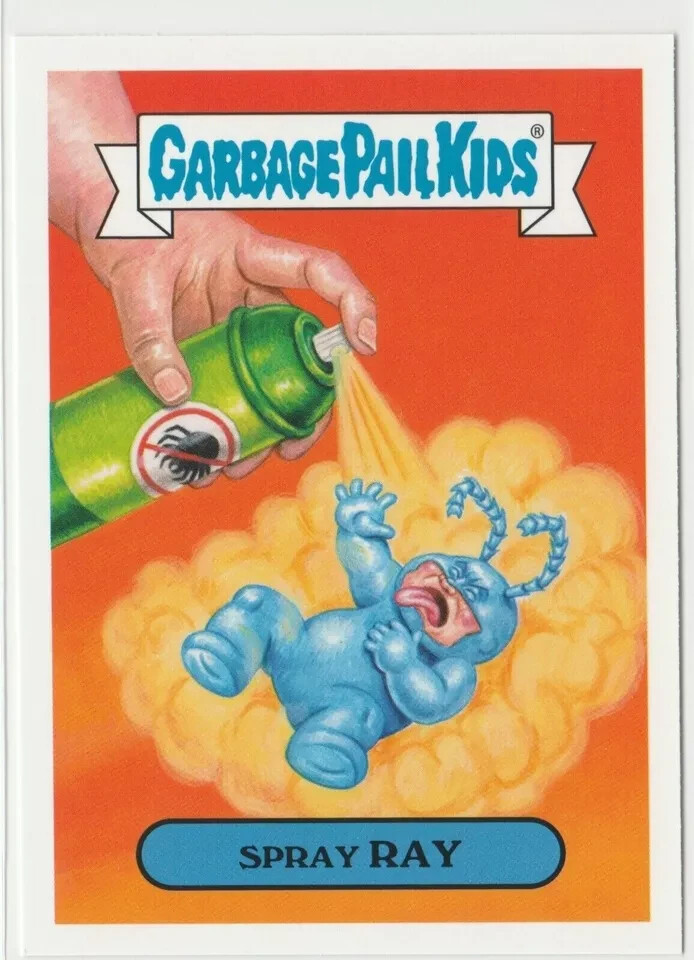 Spray Ray #4b Garbage Pail Kids GPK 2019 We Hate the 90s Card