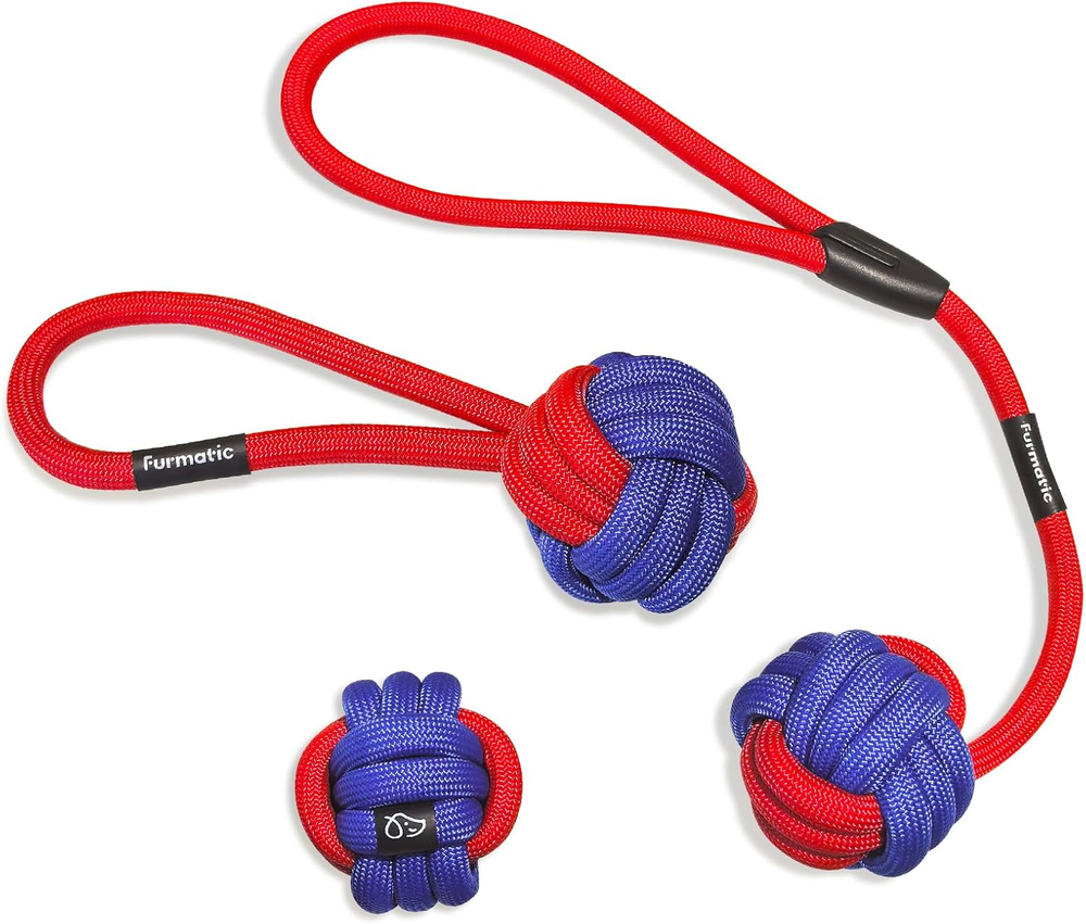 Rope Dog Toys for Small and Medium Dogs | Dog Toys for Aggressive Chewers | Dog