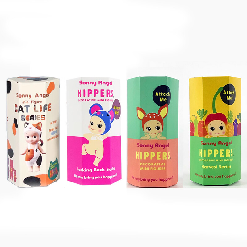 2024 Sonny Angel Hippers Blind Box Lying Down Angel Series Anime Figures Toys