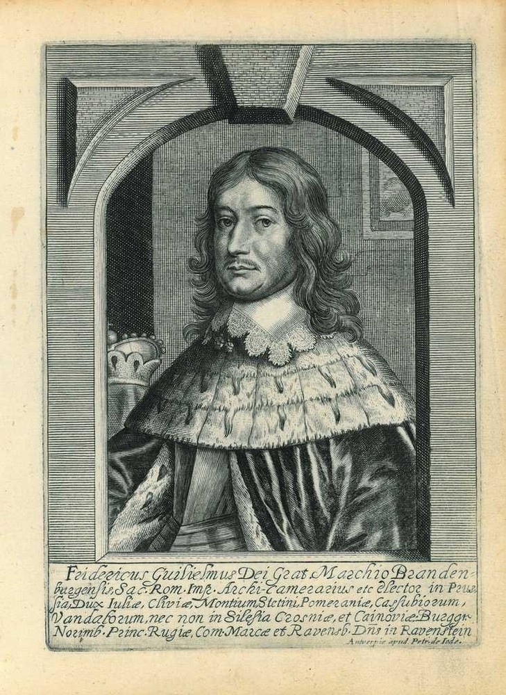 Portrait of Frederick William, Elector of Brandenburg