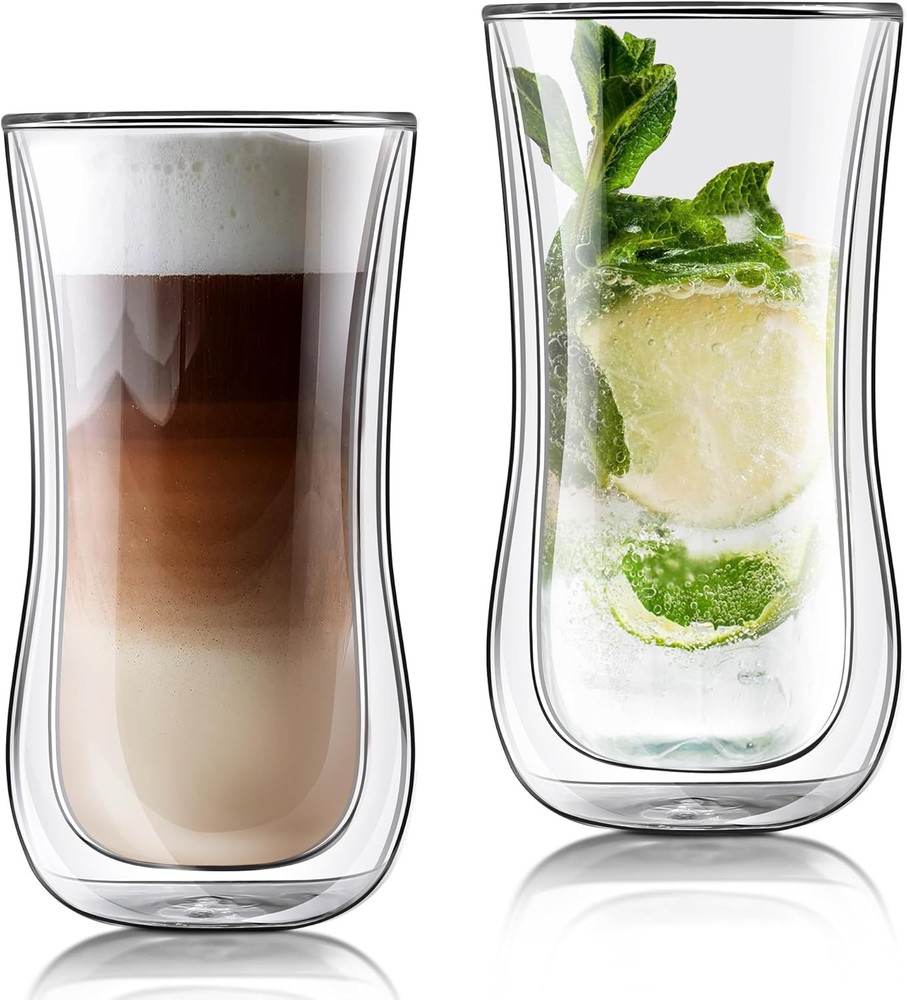 Double Tall Insulated Borosilicate Beer & Cocktail Mug