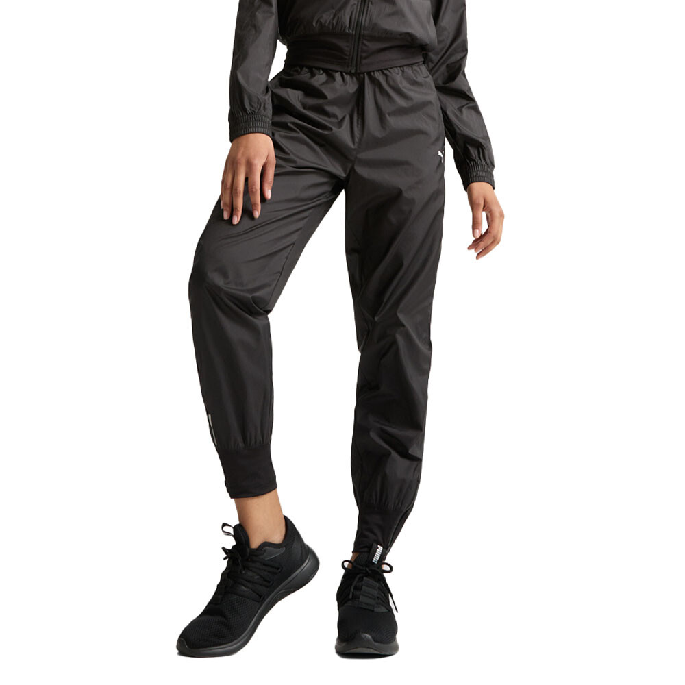 Puma Train Favorite Woven Pants Womens Black Casual Athletic Bottoms 52569301