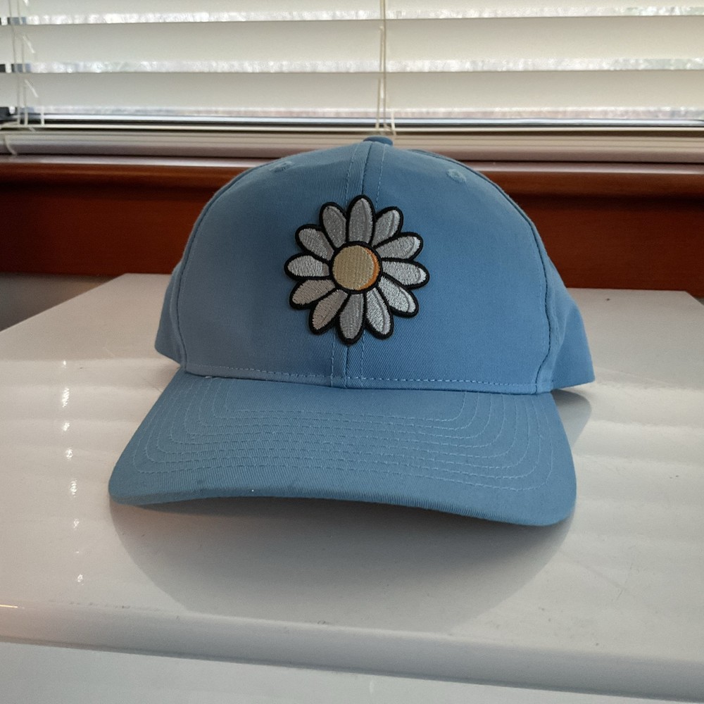 Life Is Good Blue With Daisy Women’s Baseball Cap Size Sm