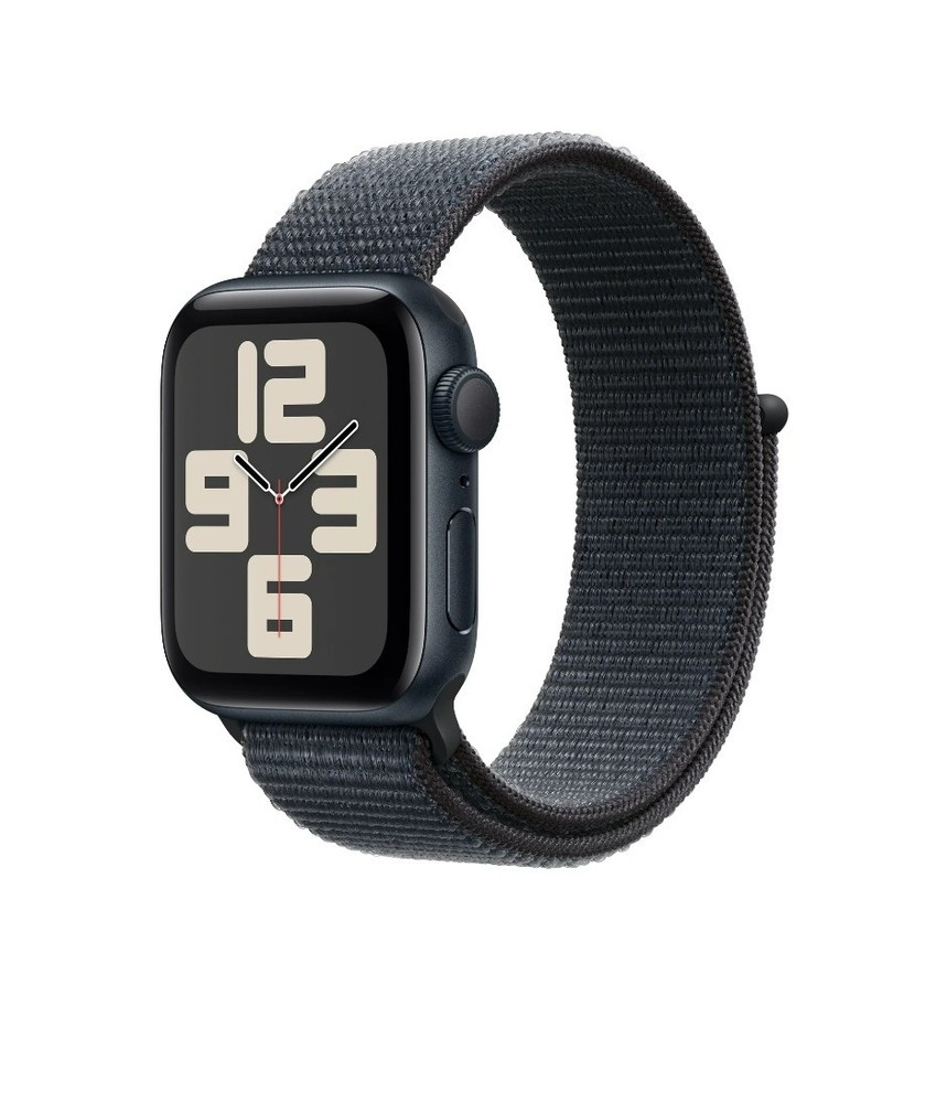 Apple Watch SE 2nd Gen 40mm GPS Midnight Case w Ink Sport Loop MXEA3LL/A 2024