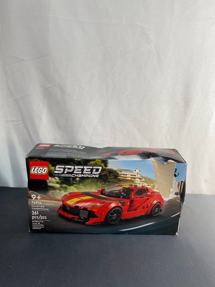 Lego 76914 Speed Champions Ferrari 812 Competizione Building Toy Set 261 Pcs 9+