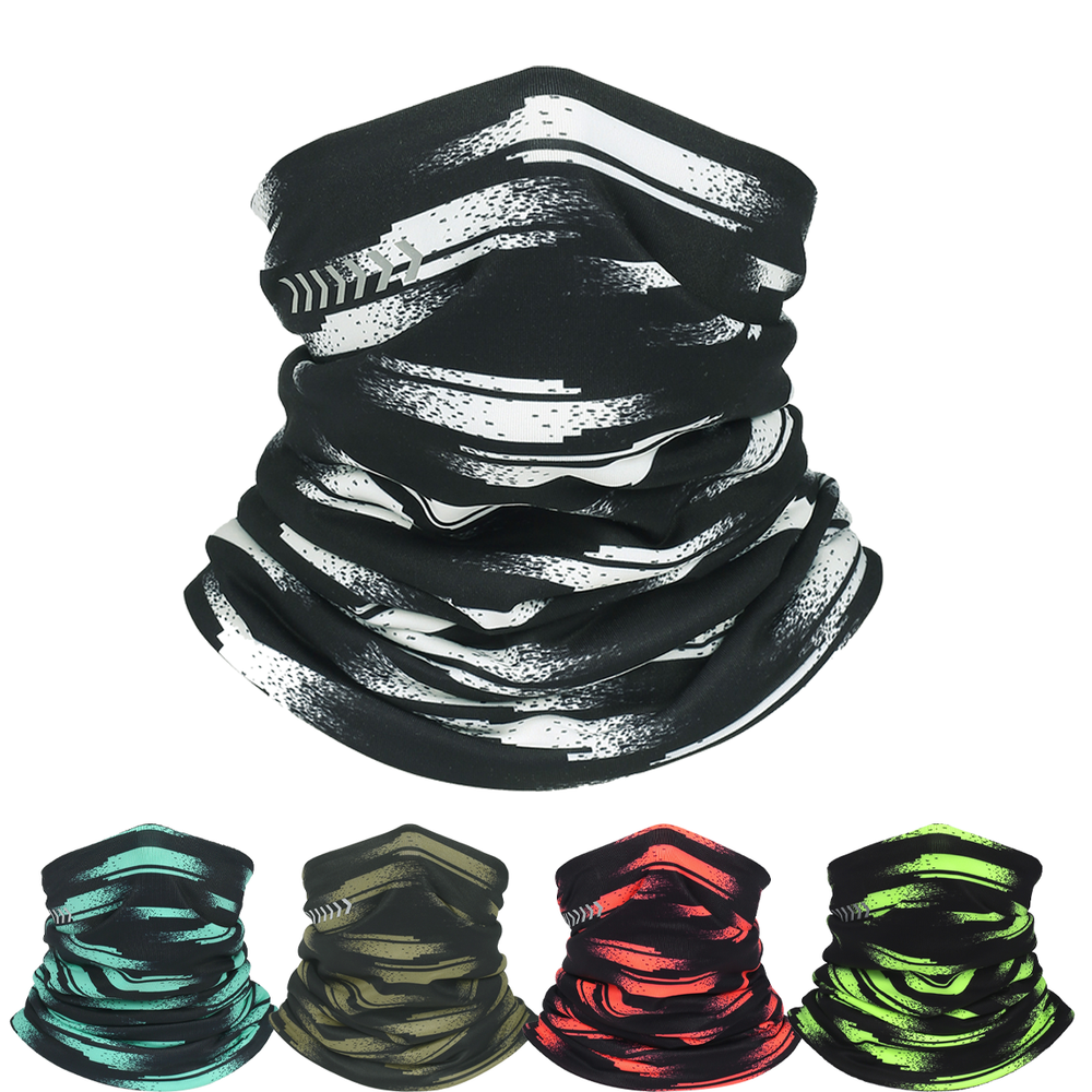 Winter Neck Warmer Scarf Windproof Thermal Fleece Face Mask for Men Women