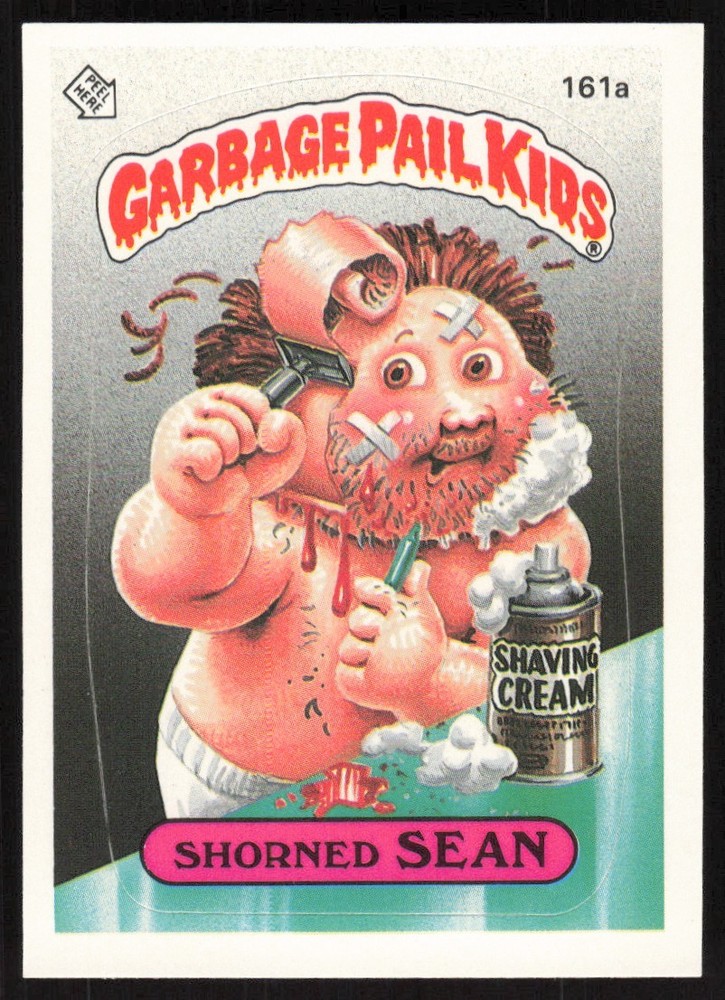1986 Garbage Pail Kids Topps Sticker Cards