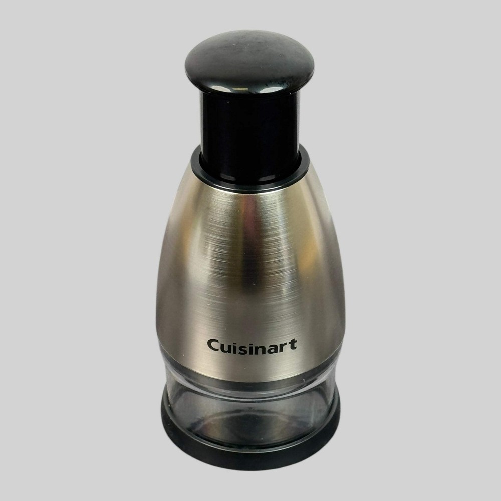 Cuisinart Stainless Steel Manual Chopper Open Box Excellent Condition  
