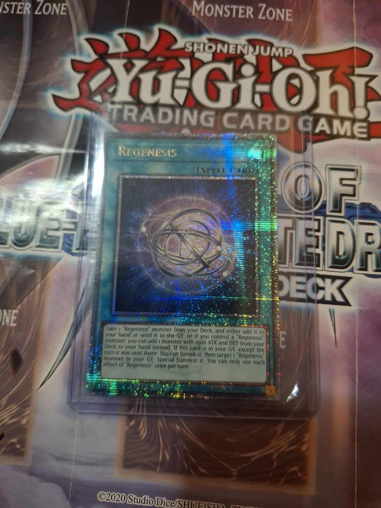 Regenesis ALIN-EN059 Quarter Century Secret Rare YuGiOh Alliance Insight Card