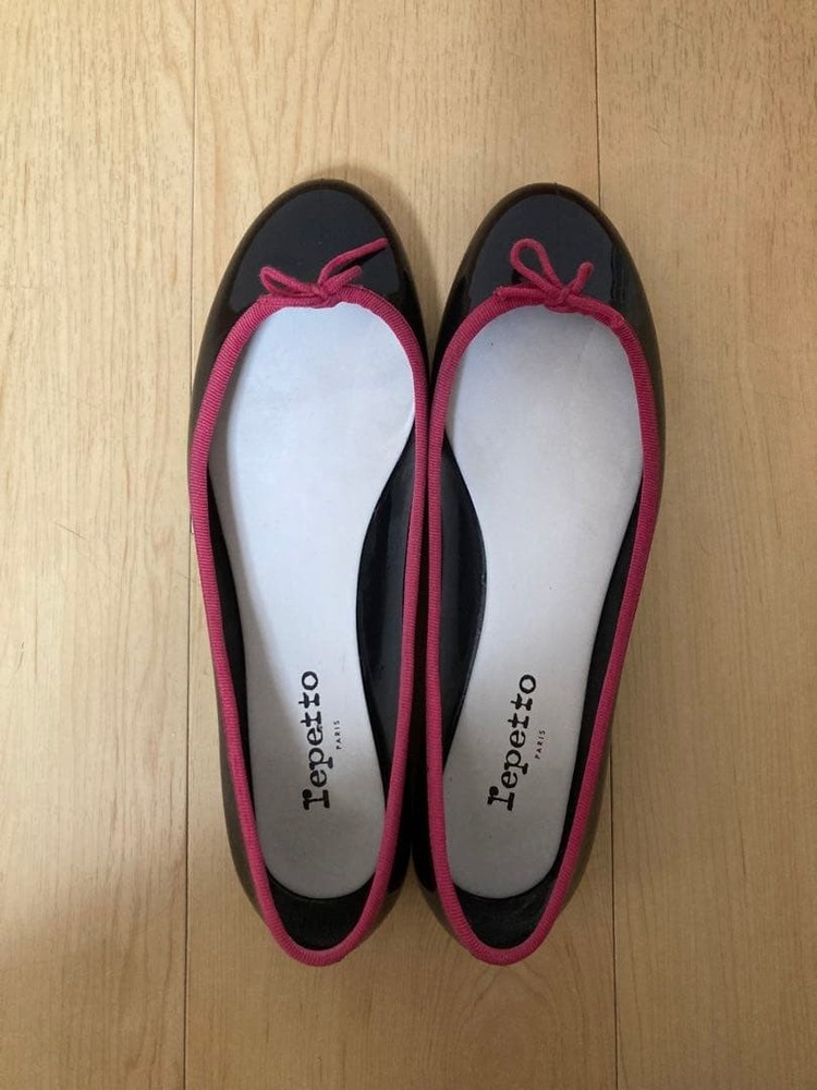 Rare Repetto Rain Shoes Ballet Flats Women's Size 40 EU 24-24.5cm Made in France