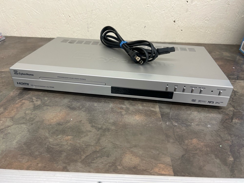 CYBER HOME DVD-655 Player No Remote Included WBP007799-image
