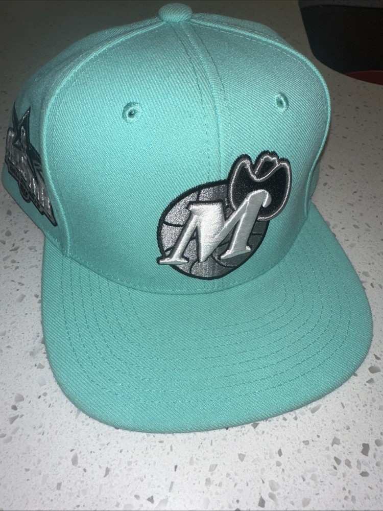 Dallas Mavericks Mitchell and Ness SnapBack Hat All-Star Hardwood Classic