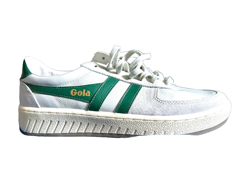 Gola Grandslam 78 White Green Sneakers Men's US 10 UK 9 EU 43 New with Box