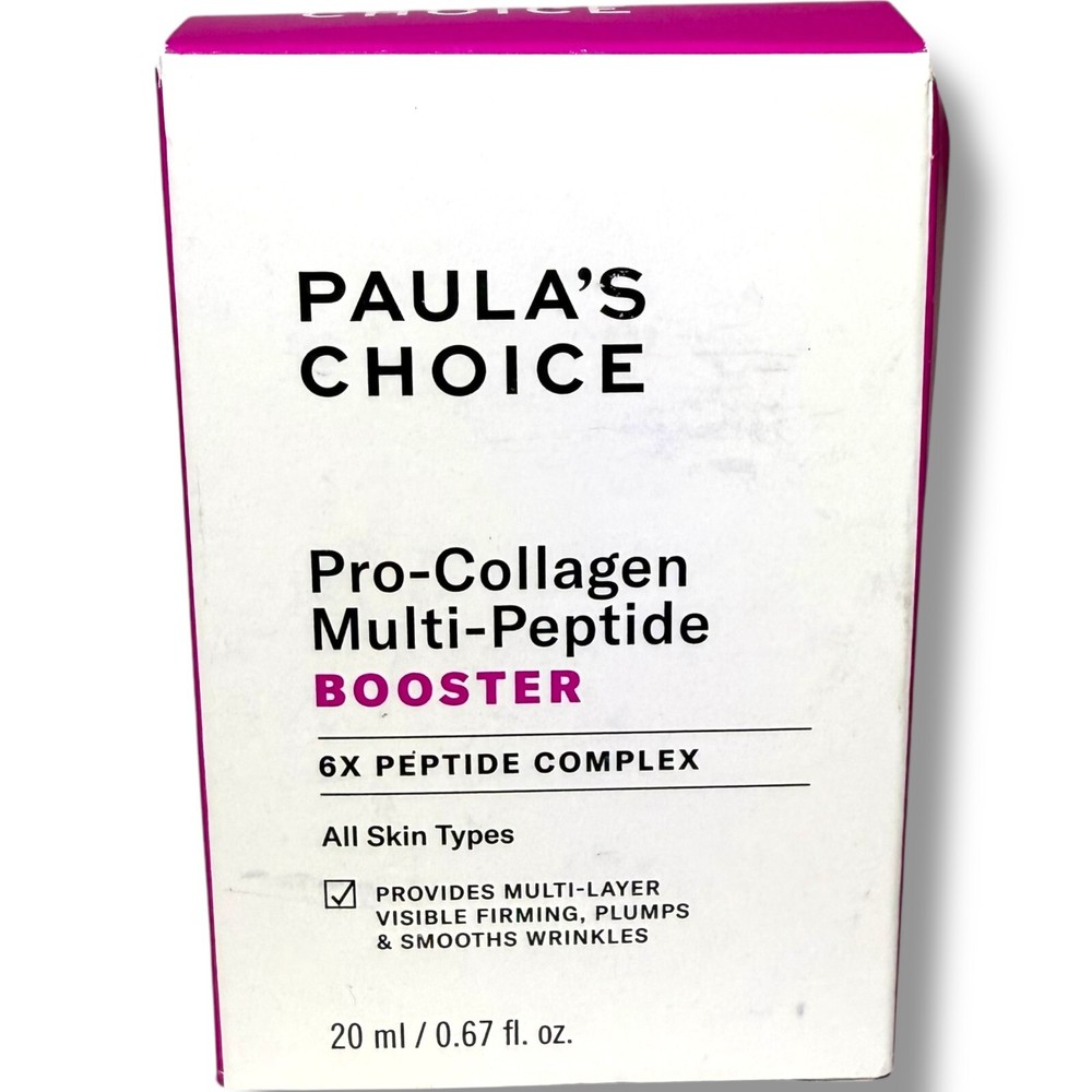 Paula's Choice Pro-Collagen Multi-Peptide Booster Face 20 mL/ .67 oz Full Size