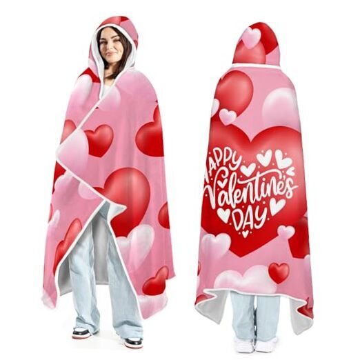 Valentine Day Gifts for Her Girlfriend Wife Boyfriend 47×73 inch Valentines