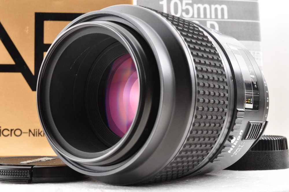 Nikon AF 105mm f/2.8 D Micro NIKKOR Macro Lens Near Mint w Box Japan #2294
