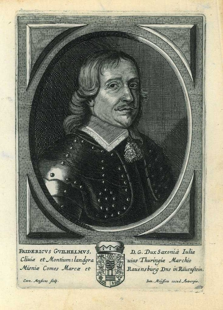 Portrait of Friedrich Wilhelm II, Duke of Saxe-Altenburg