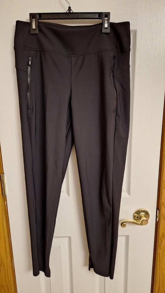 Women's Grey City Pant with Zipper Pockets - Size Large by Members Mark-image