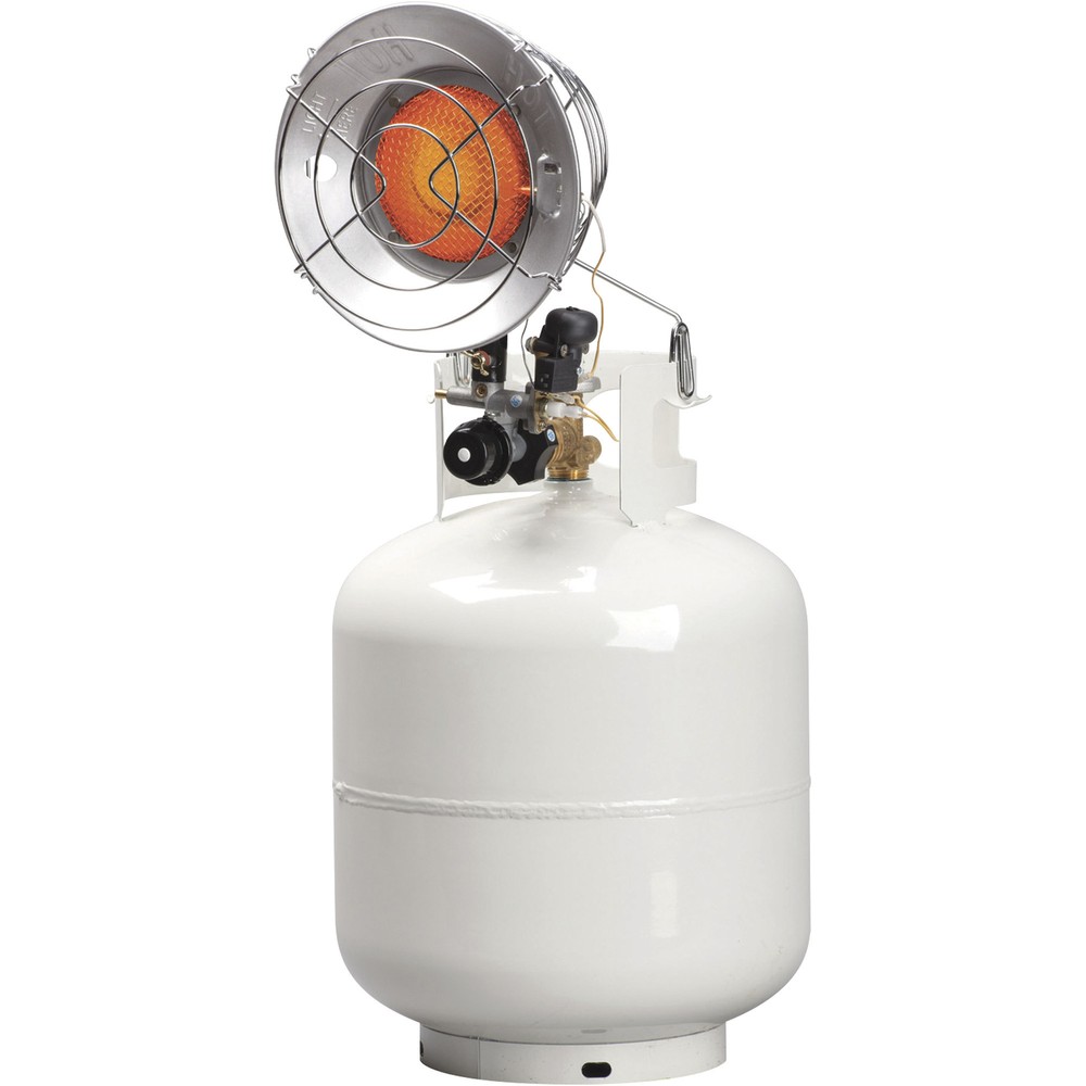 Mr. Heater Tank-Top Propane Heater, Single Burner, 15,000 BTU, Model# SRC15T