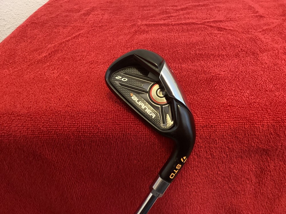 TaylorMade Burner 2.0 Black #6(SIX) Iron Steel Regular Shaft RH 38