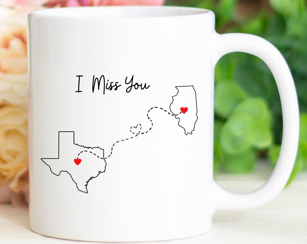 Taza I Miss You Taza Bestia Cumpleaños Taza Novio/Griobio Taza Divertida Sarcástica Lon