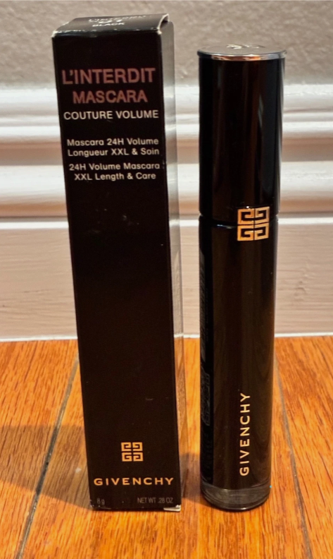 Givenchy L'interdit Mascara 01 Black .28 oz FULL SIZE Couture Volume XXL - NEW