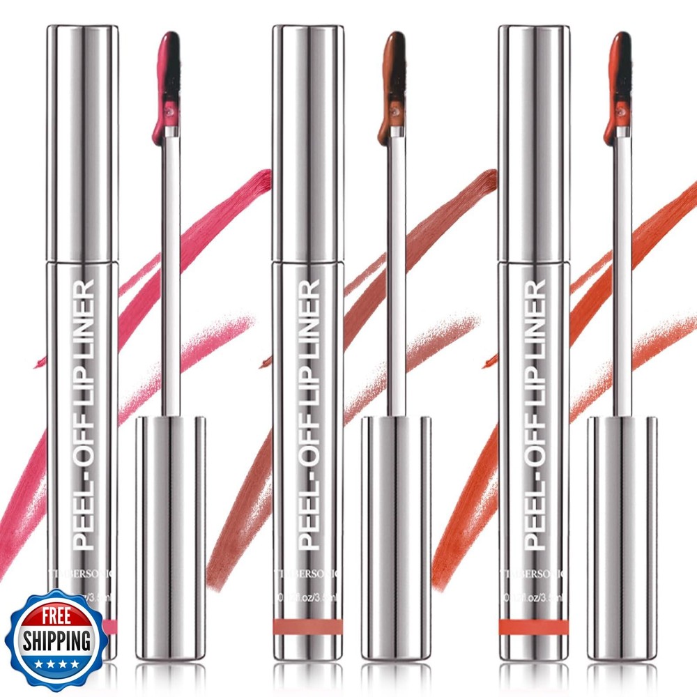 WOPPOE Timbersonic Peel Off Lip Liner & Stain in 8 Long Lasting Colors