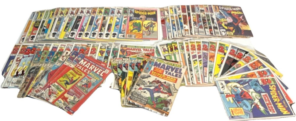 Marvel Tales Spider-Man Comic Book Lot Bronze Age Vintage 76 issues