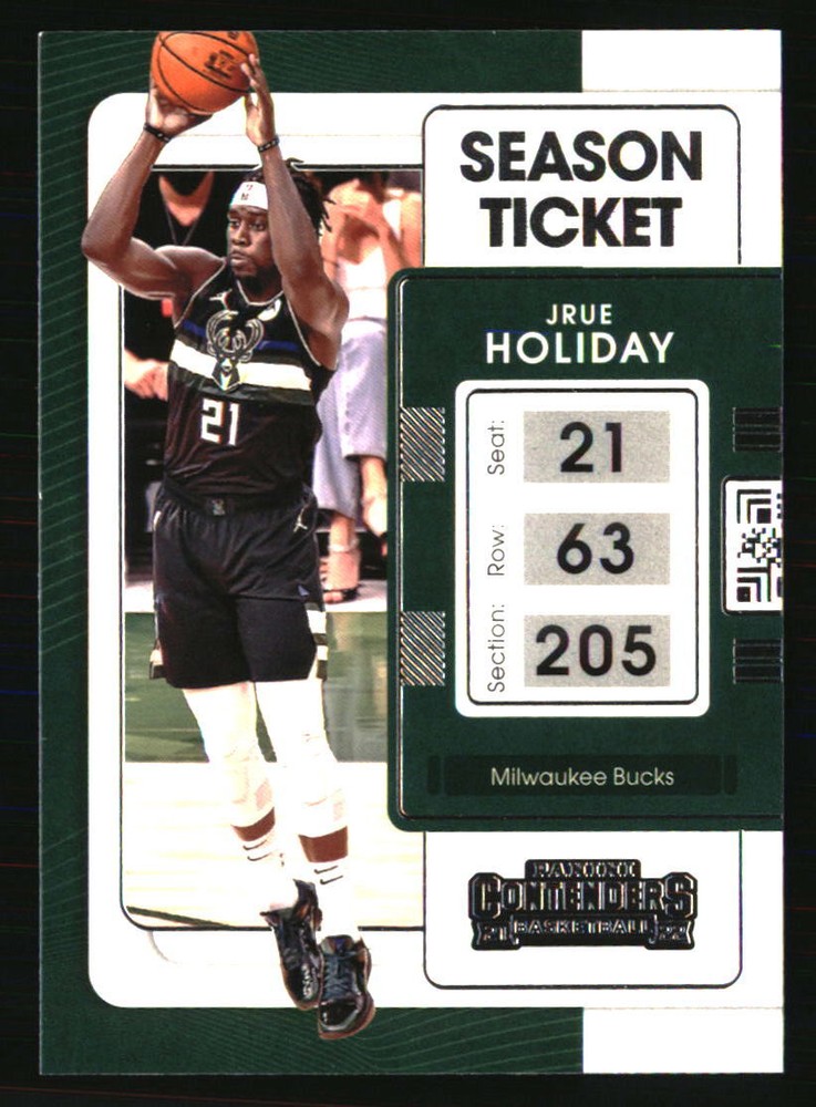 Jrue Holiday 2021-22 Panini Contenders #63 BASKETBALL Card