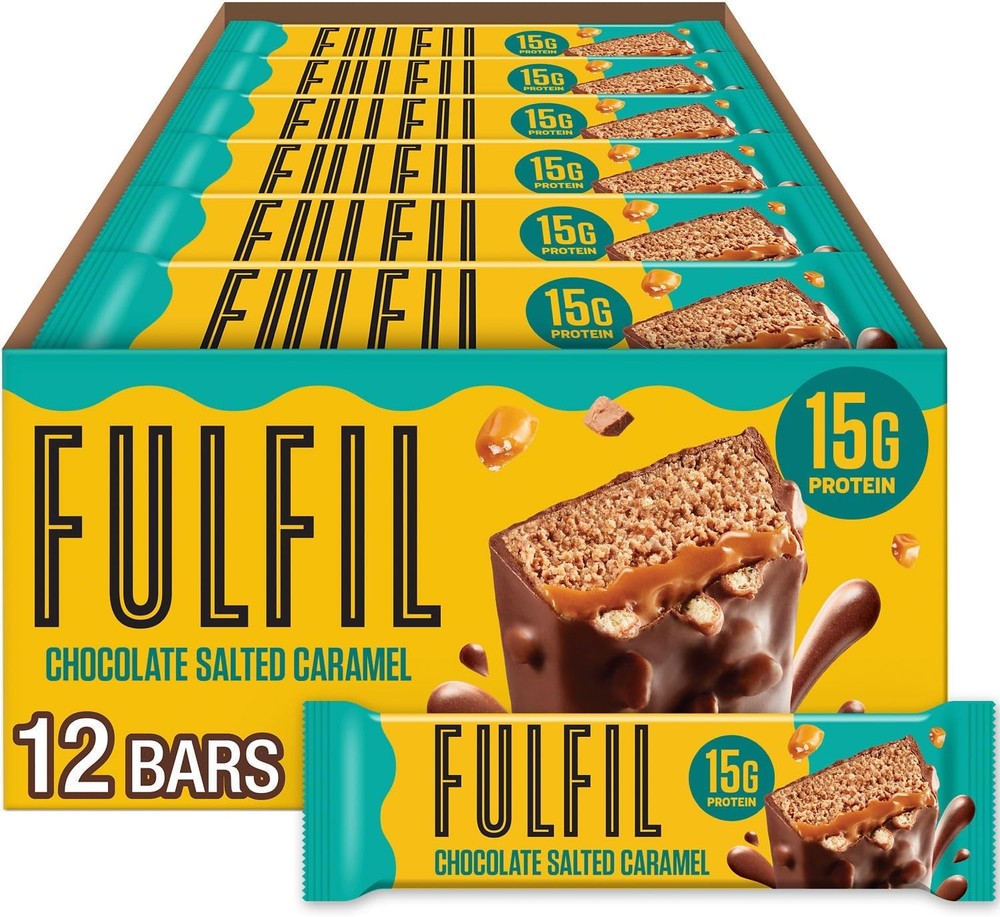 Fulfil Vitamin and Protein Bars Chocolate Salted Caramel Snack Sized Bar