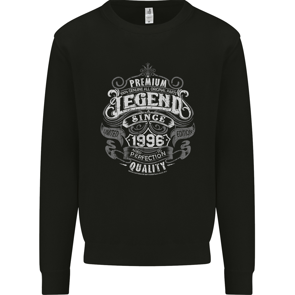 Premium Legend 29th Birthday 1996 Mens Sweatshirt Jumper