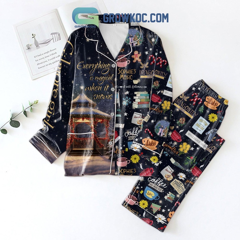 Sophies Music Magical Snow Pajamas Set for Kids