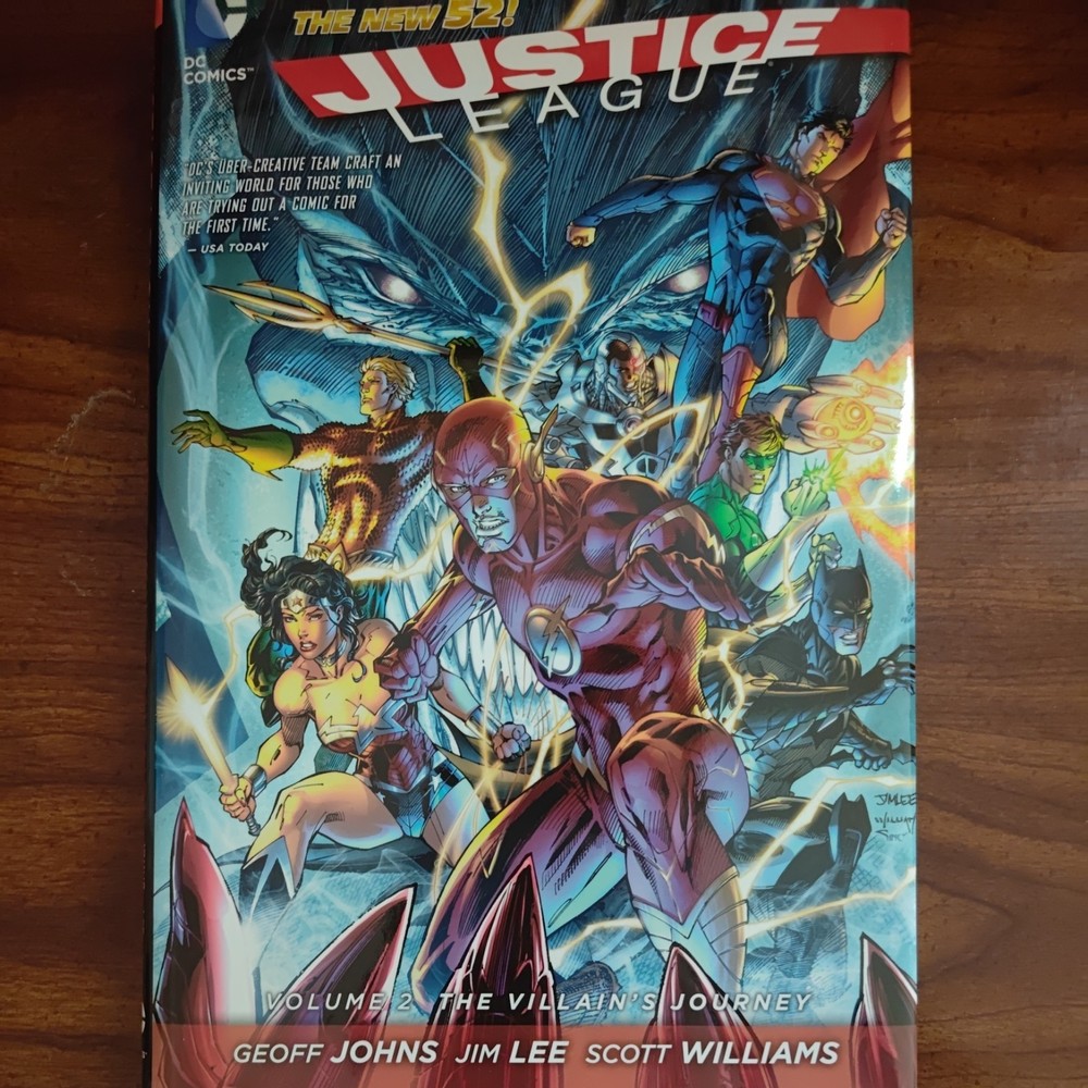 Justice League, Vol. 2: The Villain's Journey (The New 52) - hardcover Johns...