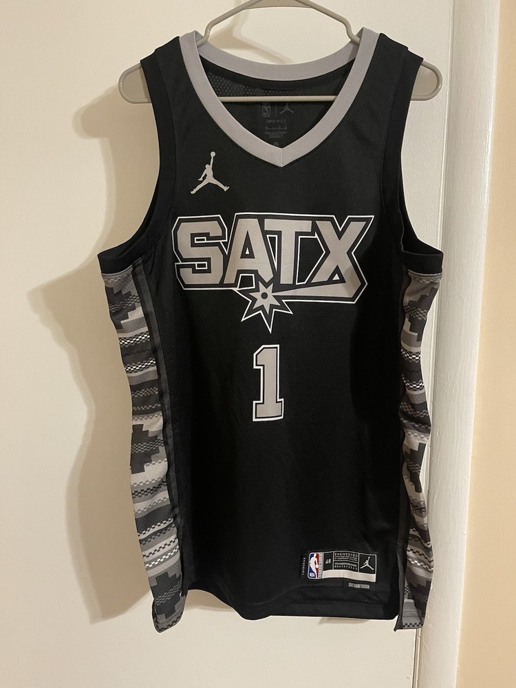 Victor Wembanyama San Antonio Spurs Jordan Brand  jersey, sz 48 Mens Large